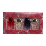 ADRIENNE VITTADINI 4 * 0.5 EAU DE PARFUM SPRAY SET FOR WOMEN: GLAMOUR CHARMING + ADRIENNE VITTADINI + GLAMOUR PASSIONATE + GLAMOUR