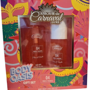 AMOUR DE CARNAVAL 04 PERFECT PARADISE 2 PCS SET FOR WOMEN: 5.07 BODY MIST + 10.1 BODY WASH