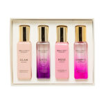 BELLAVITA 4 * 0.68 EAU DE PARFUM SPRAY SET FOR WOMEN: ROSE + GLAM + DATE + SENORITA
