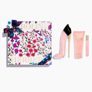 CAROLINA HERRERA GOOD GIRL BLUSH 3 PCS SET: 2.7 EAU DE PARFUM SPRAY + 0.34 EAU DE PARFUM SPRAY + 3.4 BODY LOTION..