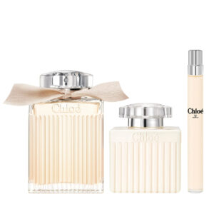 CHLOE SIGNATURE 3 PCS SET FOR WOMEN: 3.3 EAU DE PARFUM SPRAY + 0.33 EAU DE PARFUM SPRAY +3.3 BODY LOTION