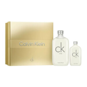 CK ONE 2 PCS SET: 6.7 EAU DE TOILETTE SPRAY + 1.6 EAU DE TOILETTE SPRAY.
