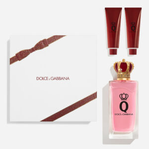 DOLCE & GABBANA "Q" 3 PCS SET FOR WOMEN: 3.3 EAU DE PARFUM SPRAY + 1.69 SHOWER GEL + 1.69 BODY LOTION