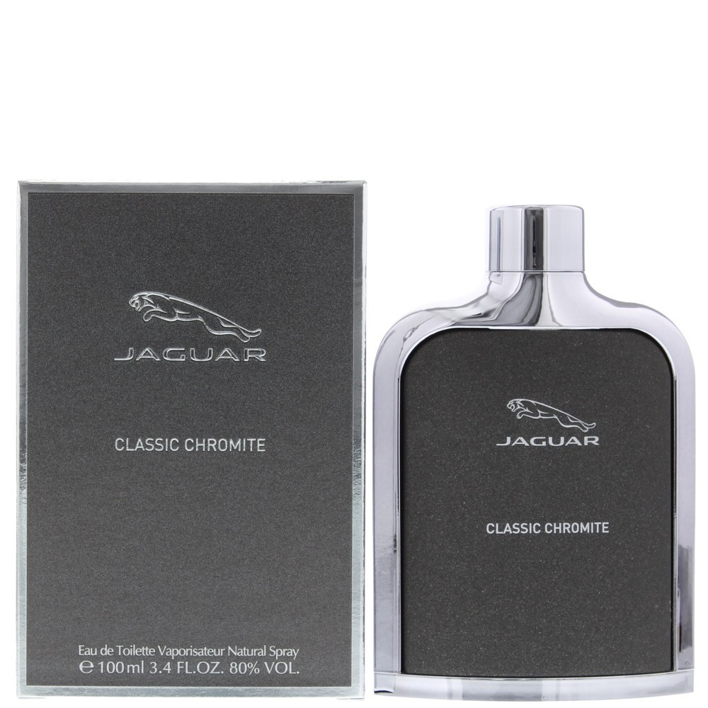 JAGUAR CHROMITE 3.4 EAU DE TOILETTE SPRAY FOR MEN