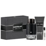 MONT BLANC EXPLORER 3 PCS SET FOR MEN: 3.4 EAU DE PARFUM SPRAY + 0.25 EAU DE PARFUM SPRAY + 3.3 SHOWER GEL