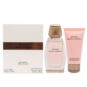 NARCISO RODRIGUEZ ALL OF ME 2 PCS SET FOR WOMEN: 3 OZ EAU DE PARFUM SPRAY + 1.6 SCENTED BODY LOTION