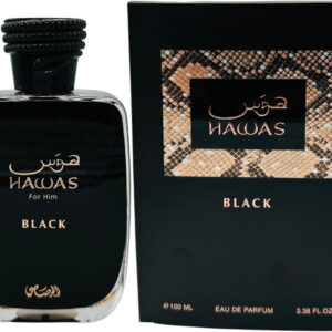 RASASI HAWAS BLACK 3.38 EAU DE PARFUM SPRAY FOR MEN