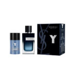 Y BY YSL 2PC SET FOR MEN: 3.4 EAU DE PARFUM SPRAY + 2.5 DEODORANT STICK