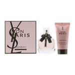 YSL MON PARIS 2 PCS SET: 1.6 EAU DE PARFUM SPRAY + 1.6 BODY LOTION